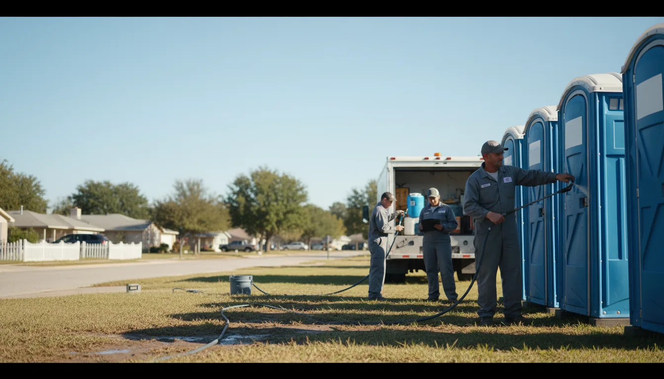 Long-Term Portable Toilet Rental in Benton Ridge, OH near me